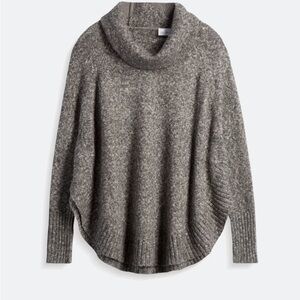 Leo & Nicole Zaryn Cotton Blend Poncho Pullover Size Small